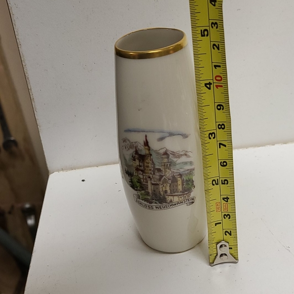 Vintage lindner kueps bavaria vase schloss neuschw - Picture 2 of 4